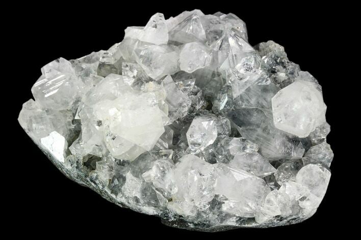 Wide, Gemmy Apophyllite Crystal Cluster - India #122102